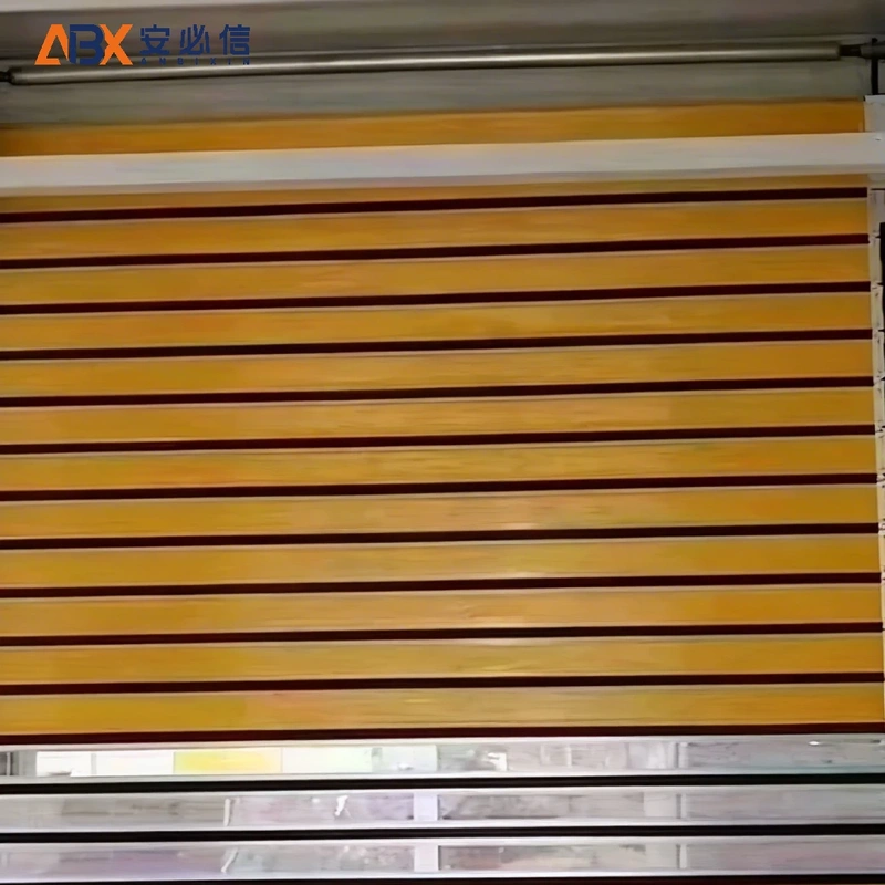 百色铝质快速门